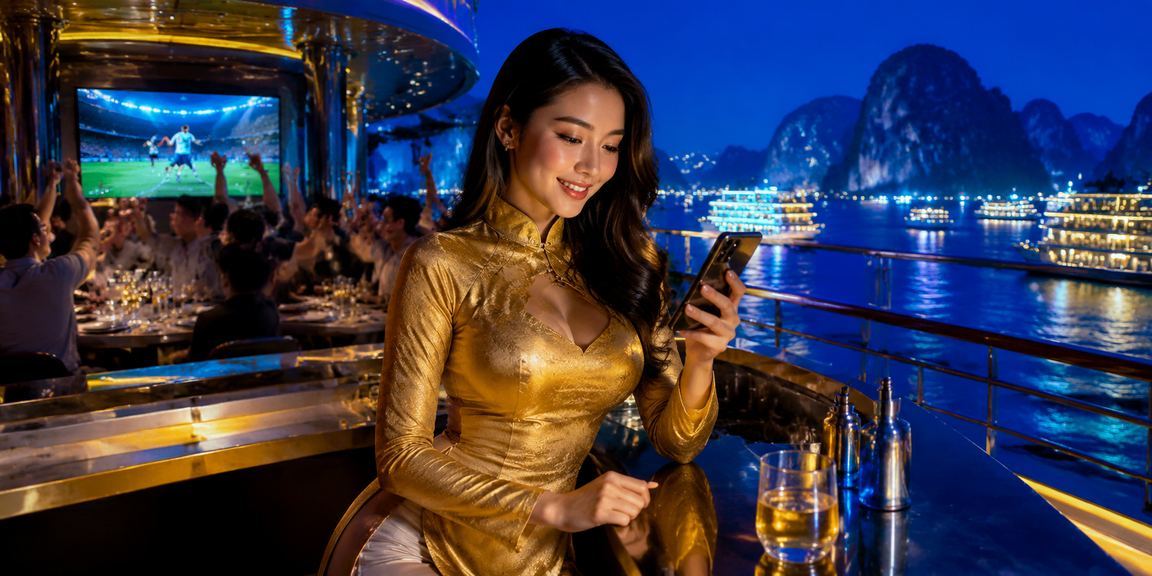 Người chơi truy cập casino trực tuyến trên điện thoại tại Hạ Long