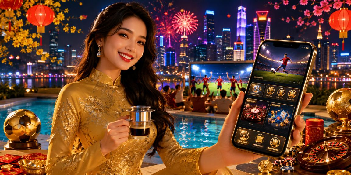 Người dùng sử dụng ứng dụng casino trực tuyến tại TP Hồ Chí Minh